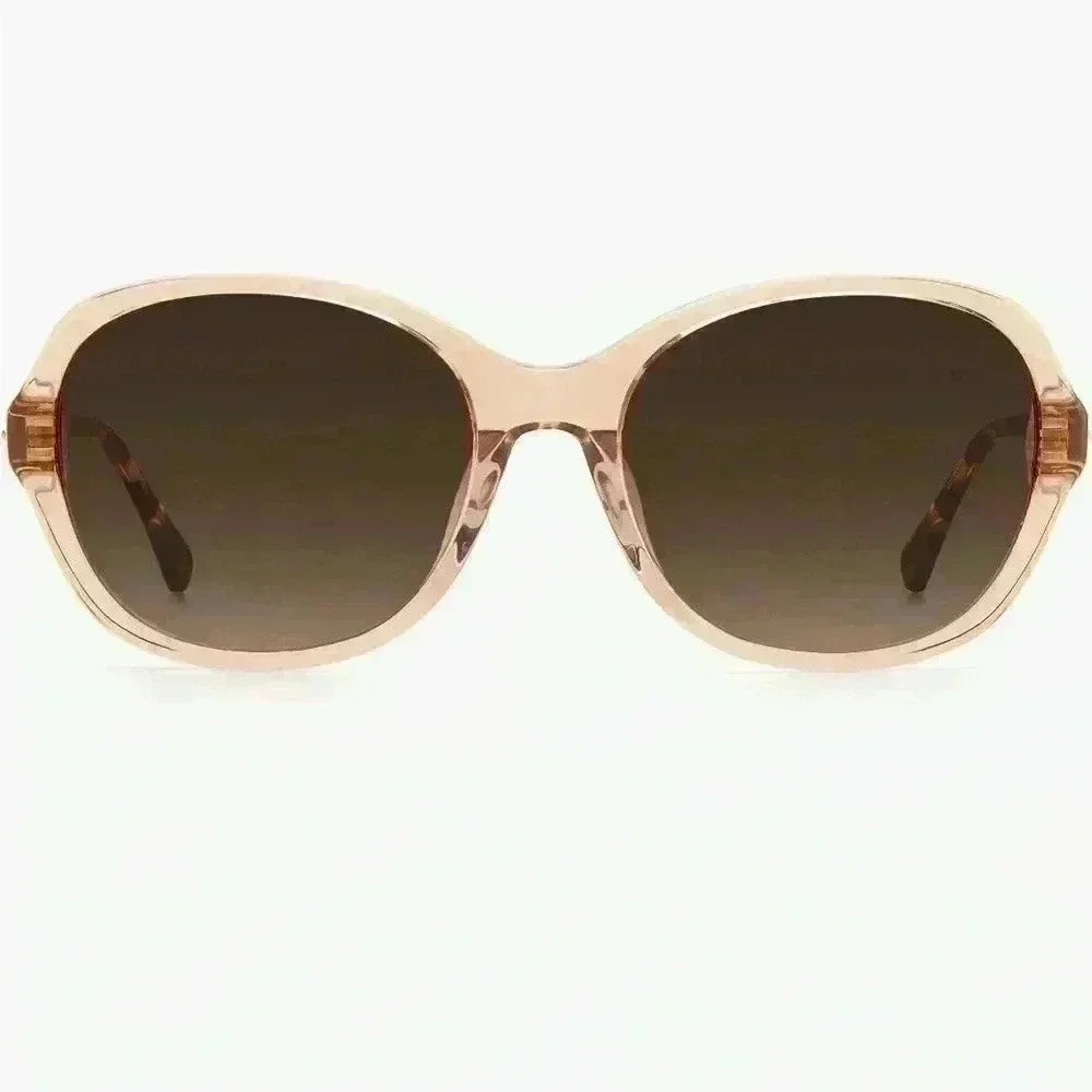 Kate Spade 57mm Yaelfs Oversize Sunglasses in Brown/ Brown Gradient NWT